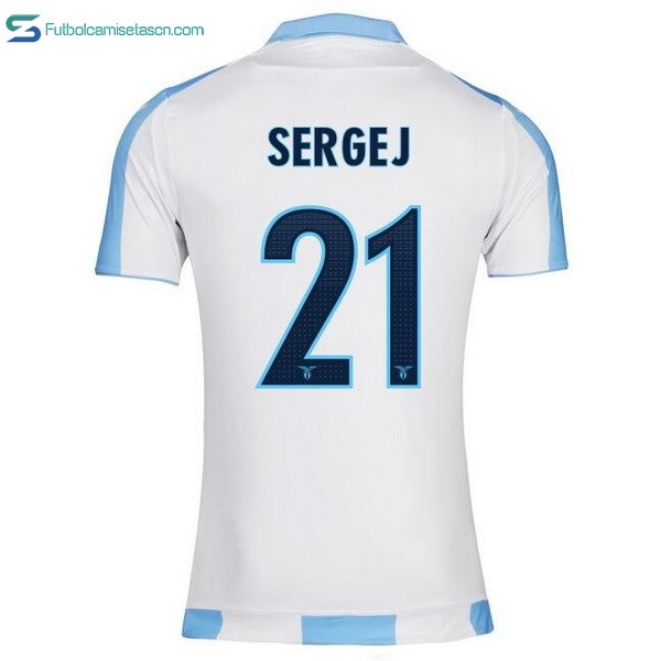 Camiseta Lazio 2ª Sergej 2017/18